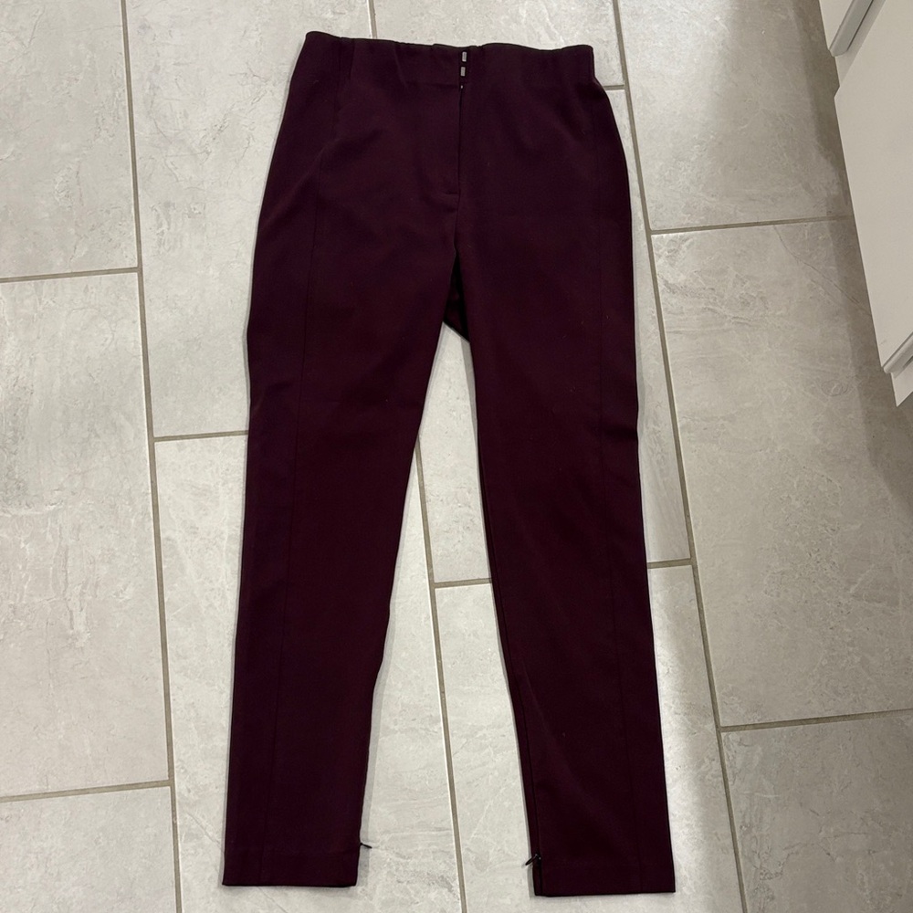 Ann Taylor women’s Deep Burgundy Dress Pants - Picture 1 of 8